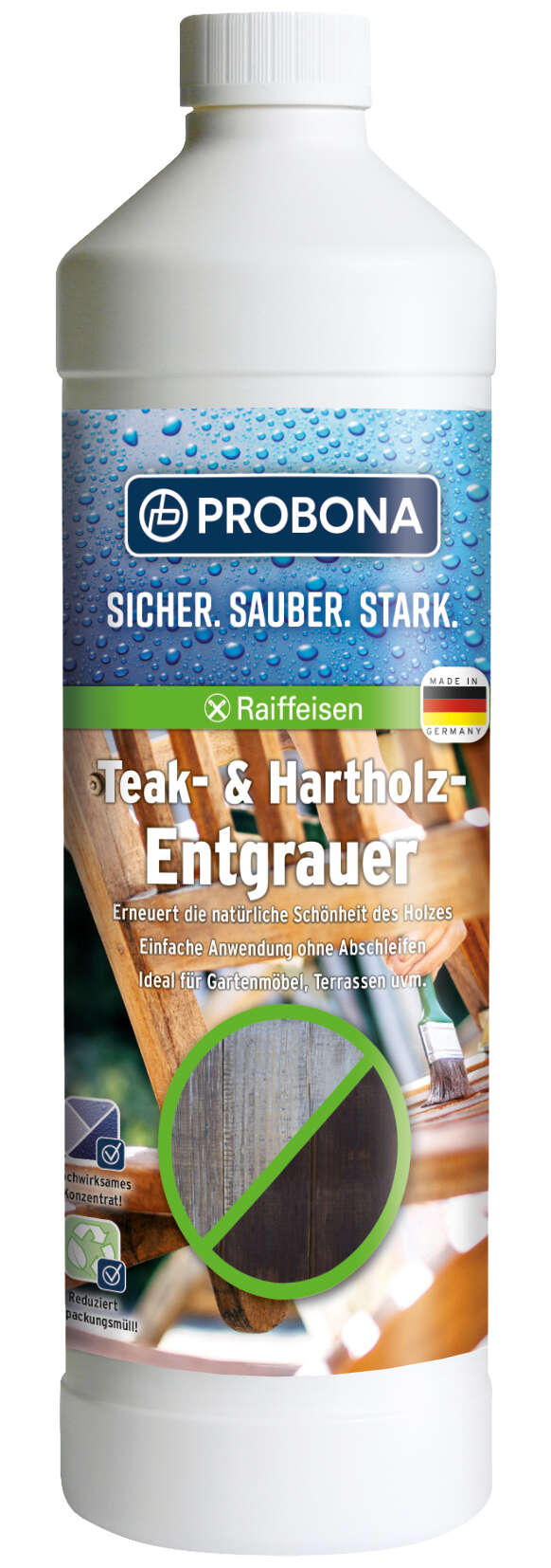 PROBONA Teak- und Hartholz-Entgrauer